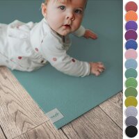 Sanosoft® Krabbelmatte –  Made in Germany & Öko-Tex - 120cm X 240cm Petrol
