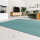 Sanosoft® Krabbelmatte –  Made in Germany & Öko-Tex - 120cm X 240cm Petrol