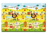 Wunschkind® Krabbel- & Spielmatte 200x140cm Happy Birthday, Happy Sterne