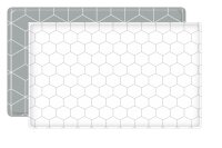 Wunschkind® Krabbel- & Spielmatte 190x130cm Hexagon