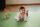 Sanosoft ovale Krabbelmatte 160x200cm - "made in Germany" - Öko-Tex 100 Olivgrün
