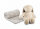 Biederlack Kuscheltier Hase Nelly & Kuscheldecke 75x100cm im Set