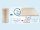 Sanosoft samtweicher und kuscheliger Krabbelteppich Sand / Beige 100 x 150 cm
