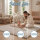 Sanosoft samtweicher und kuscheliger Krabbelteppich Sand / Beige 160x230cm