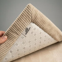 Sanosoft samtweicher & kuscheliger Krabbelteppich Regenbogen 120x170cm