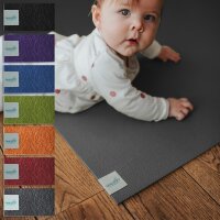 Krabbelunterlage SanoSoft 120cm X 140cm Grau