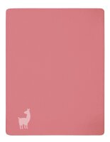 Biederlack Decke Lovely & Sweet Alpaca coral 100 x 150 cm