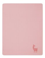 Biederlack Decke Lovely & Sweet Alpaca coral 100 x 150 cm