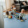 Sanosoft® Krabbelmatte –  Made in Germany, Öko-Tex Anti-Rutsch Krabbelunterlage: größte Auswahl an Farben und Größen - 160cm X 160cm Hellblau
