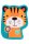 Teppich My Mila Kids 149 tiger 60 x 78cm