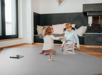 Sanosoft® Krabbelmatte –  Made in Germany & Öko-Tex -   120cm X 220cm Hellgrau