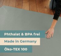 Krabbelunterlage SanoSoft XXL "made in Germany" - Öko-Tex 100 180x240cm Hellgrau